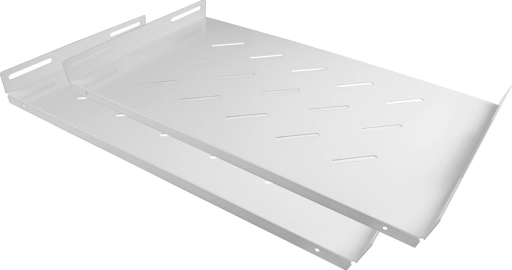 Raft për rack GoodConnections Alcasa GC-N0161, 1U, 270 mm, 2 copë, i bardhë