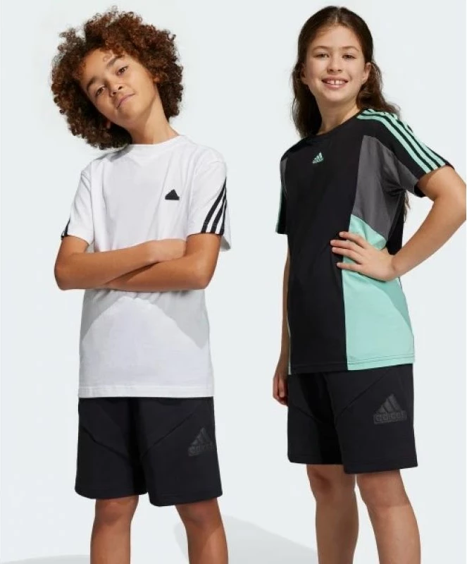 Shorce për fëmijë adidas, të zeza [Madhësia: 140 cm]