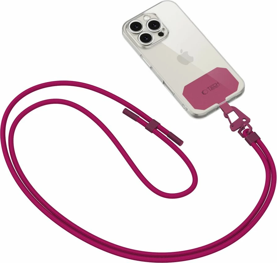 Rrip crossbody për celular Tech-Protect C5S, i kuq