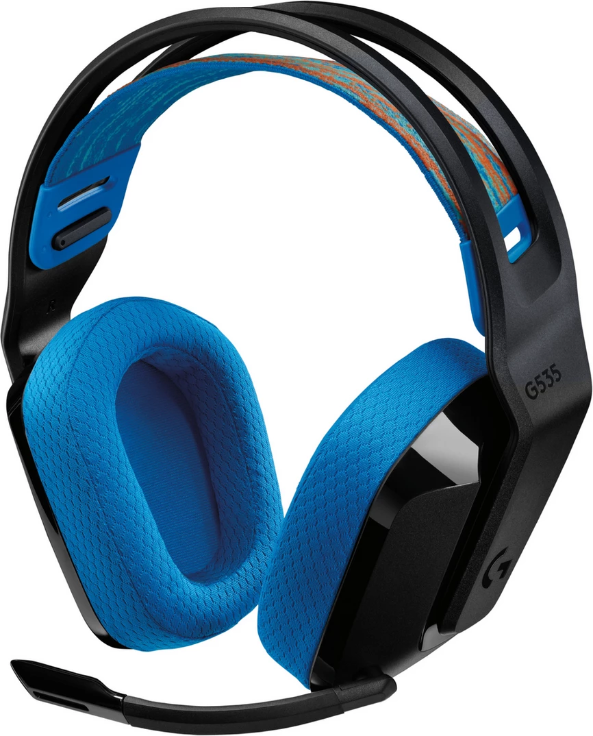 Kufje me mikrofon gaming, Logitech G535 Lightspeed 939-002219, pa tela, over-ear, standard, e zezë