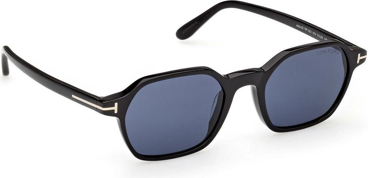 Syze dielli për meshkuj Tom Ford FT1301 01V, të zeza [Ngjyra: 51]