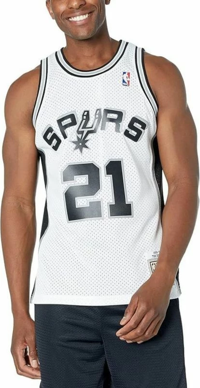 Fanellë basketbolli për meshkuj Mitchell & Ness, e bardhë