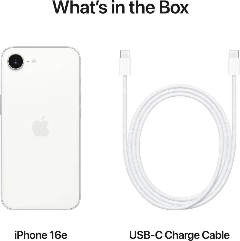 Apple iPhone 16e 128GB White