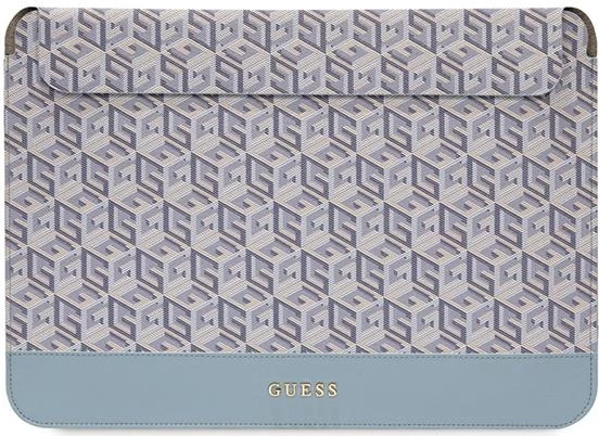 Mbështjellës laptopi Guess GCube Stripe, 14", Blu