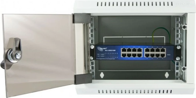 Switch ALLNET 112534, Managed, 16 Porta, Gigabit Ethernet, Rack/Wall mountable