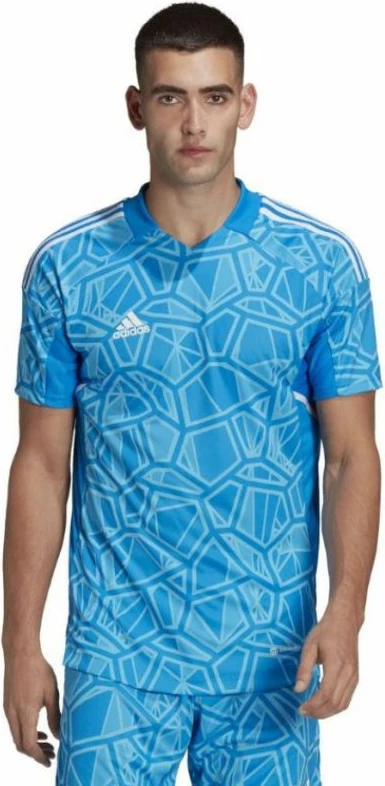 Fanellë e portierit për meshkuj adidas Condivo 22, me mëngë të shkurtra, blu HB1623 [Madhësia: XL]