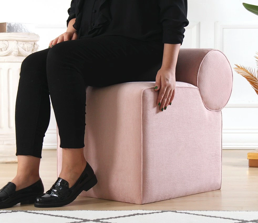 Puf Linburg rozë, Atelier del Sofa