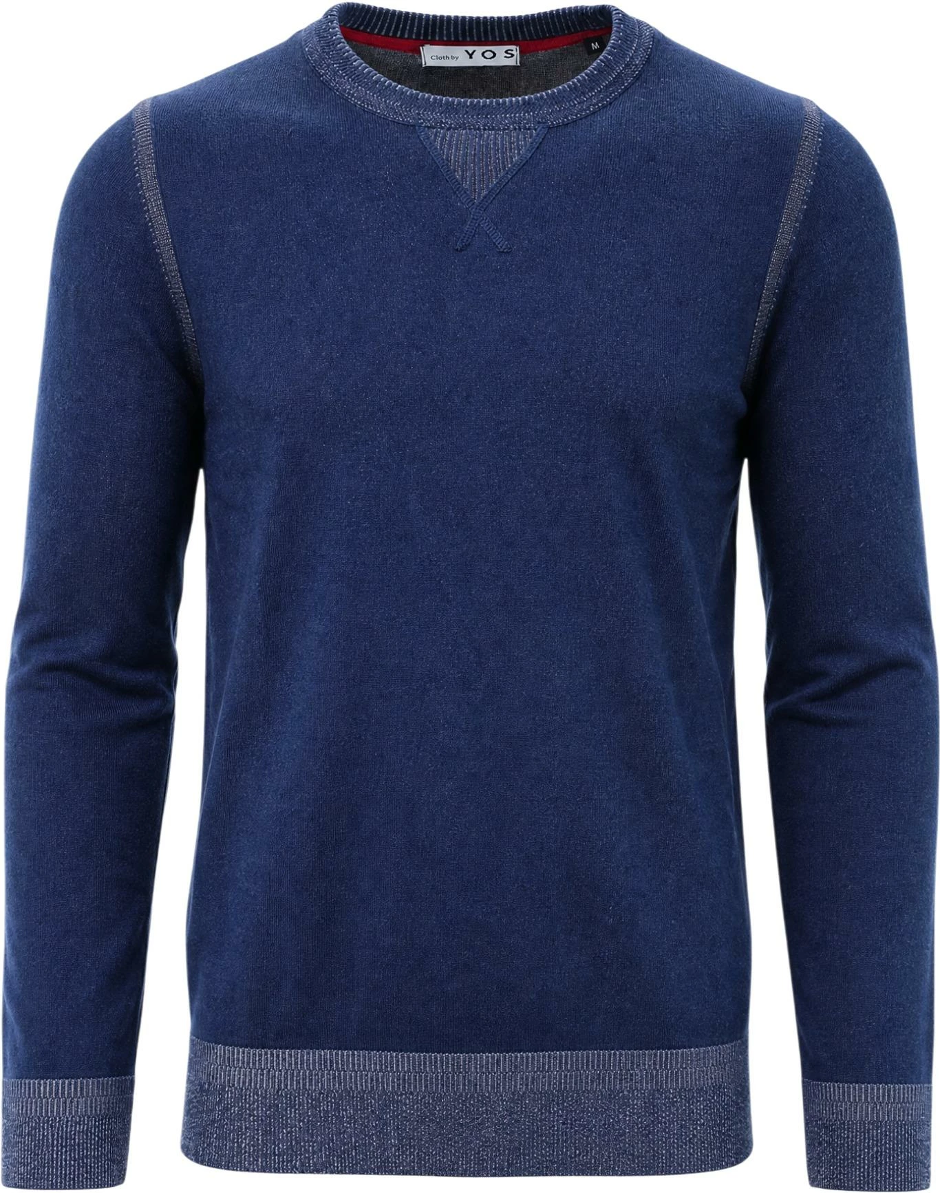 Xhemper për meshkuj YOS SLI6ML011685U, blu navy-hiri [Madhësia: L]