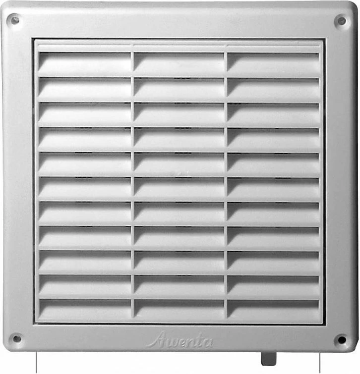 Grilë ventilimi AWENTA T55 130x130 mm Ø100 mm, e bardhë