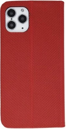 Mbështjellës ONASI Moon Flip Cover për iPhone 11 Pro Max, e kuqe