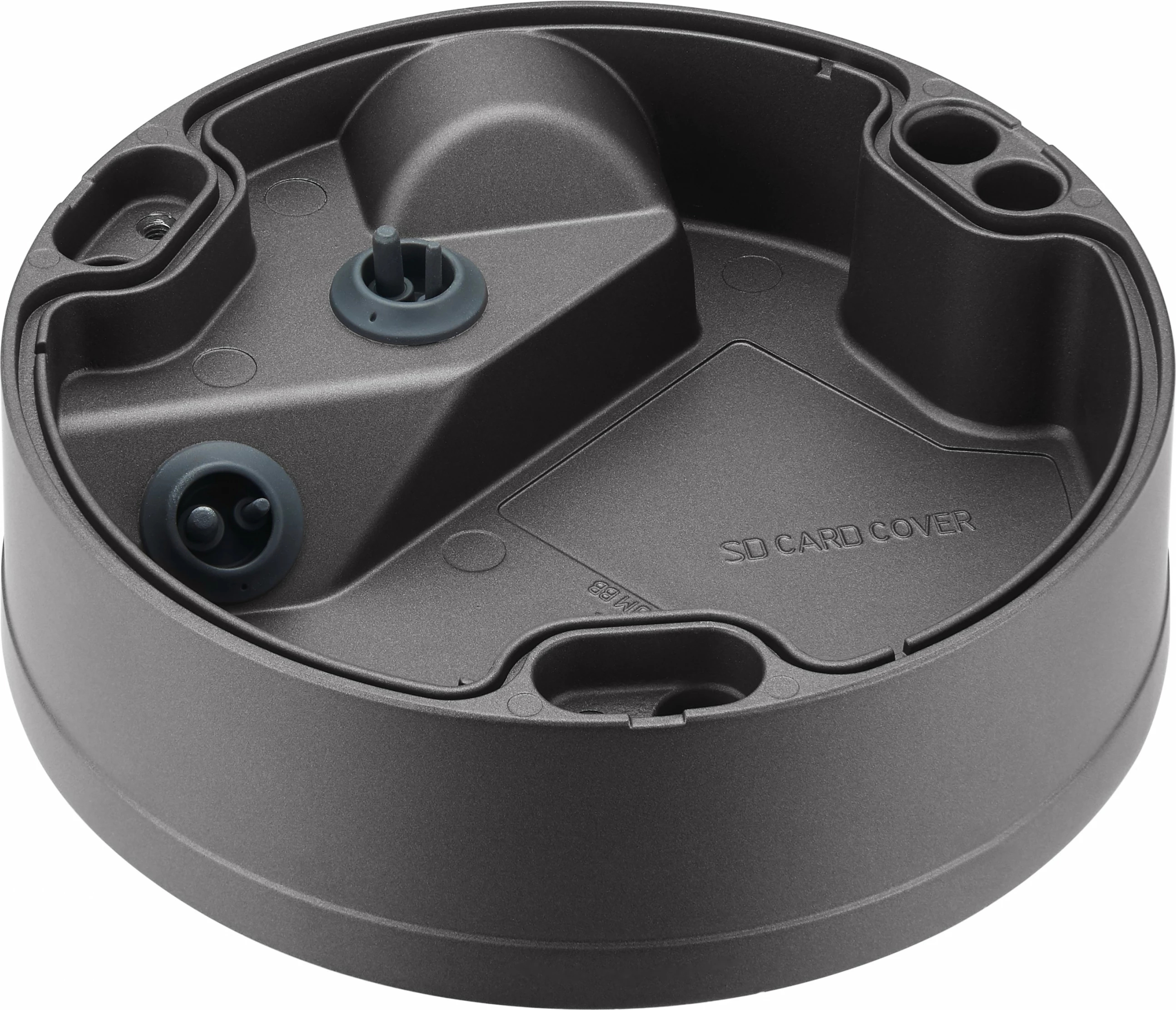 Kasë Hanwha SBO-147B për QNO-6082R, alumin, e zezë