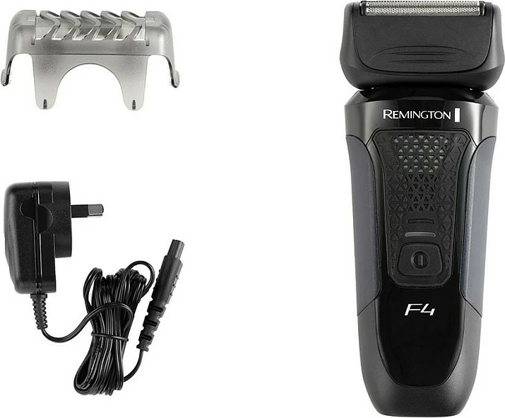 Makinë rroje Remington F4002, rrotulluese, bateri, waterproof, 50 min, Zi/Blu