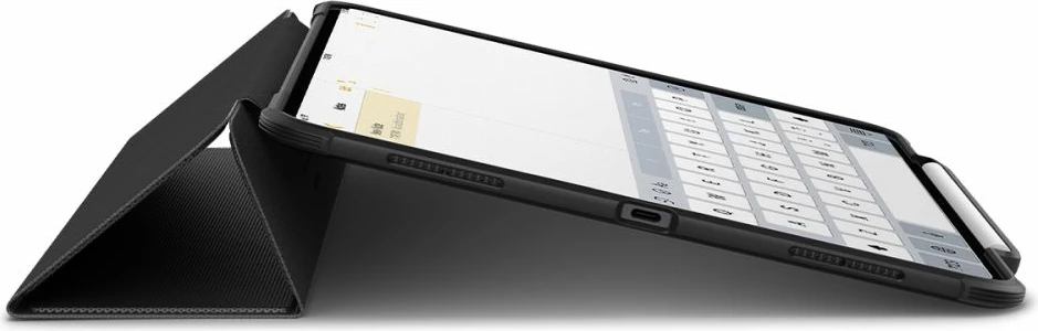 Mbështjellës Spigen Rugged Armor Pro për iPad Pro 13" 2024, i zi