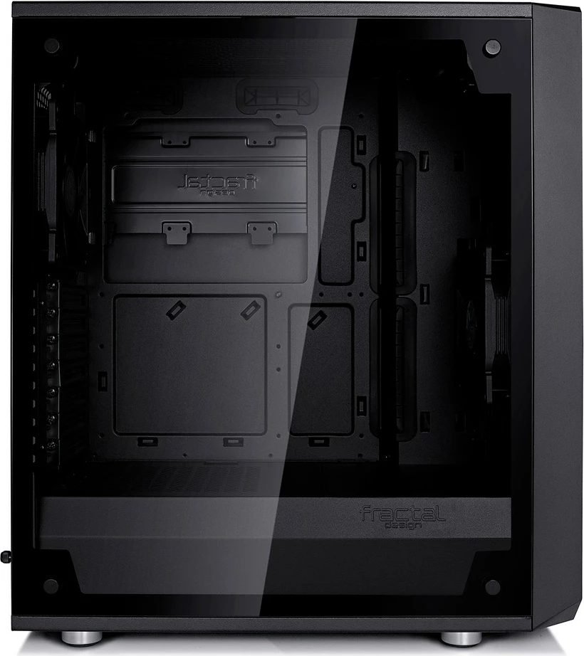 Kasë Fractal Design Meshify C, Midi Tower, ATX, ITX, micro ATX, E zezë