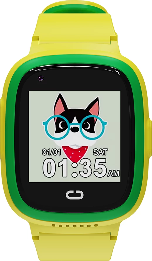 Smartwatch CANYON Sunny KW-48 4G LTE GPS video, 512MB, Nano-SIM, gjelbër