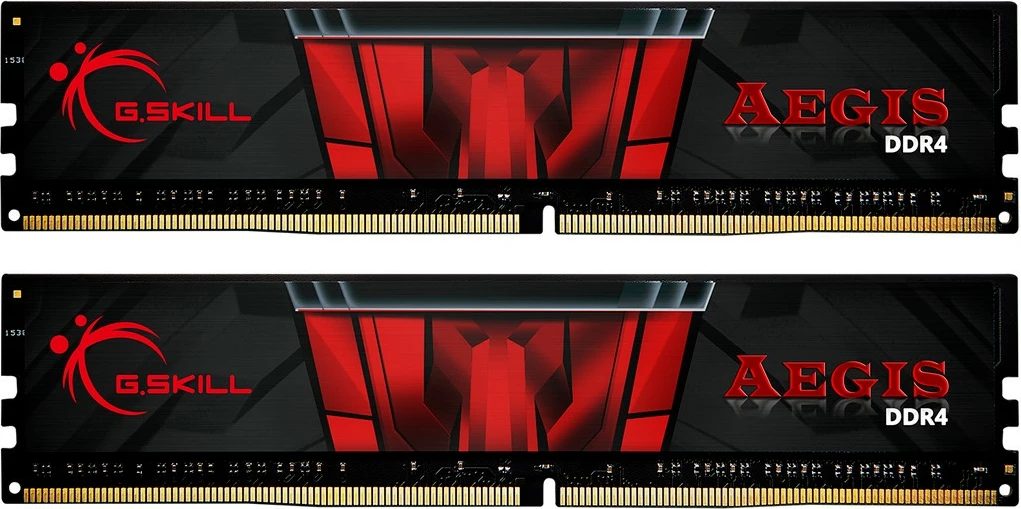 RAM Memorje G.Skill Aegis F4-3200C16D-32GIS, 32 GB, 2 x 16 GB, DDR4, 3200 MHz, 288-pin DIMM