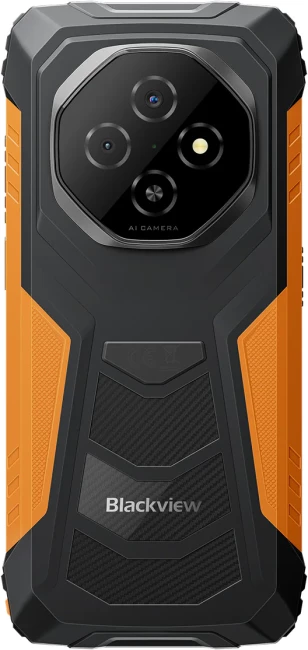 Celular rugged BLACKVIEW FORT 1 4GB/128GB, 6.56\" 90Hz, 10000mAh, portokalli