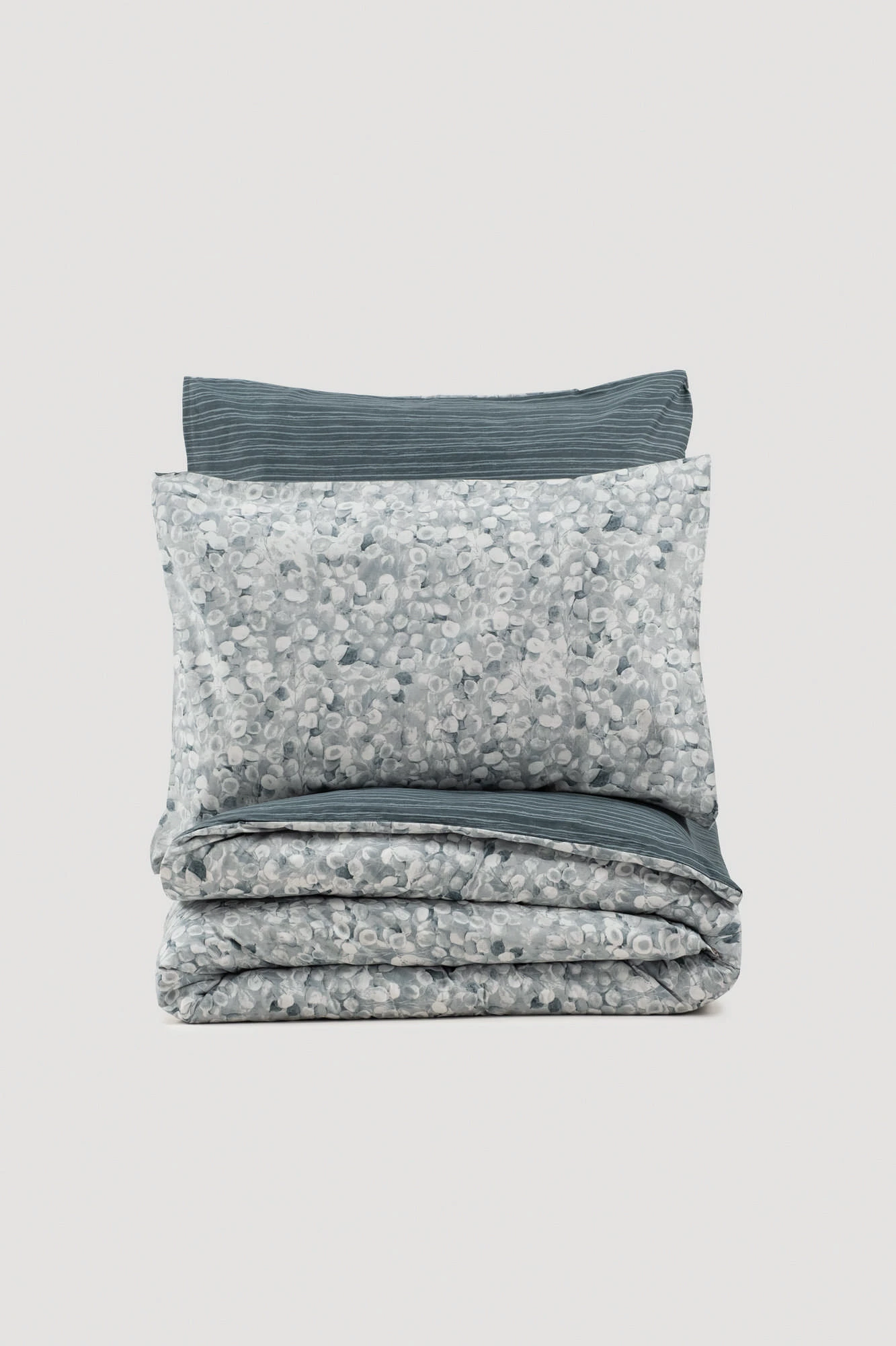 Set mbulesë për jorgan dopio, ngjyrë antracit, Molly, L'Essentiel Linge de Maison