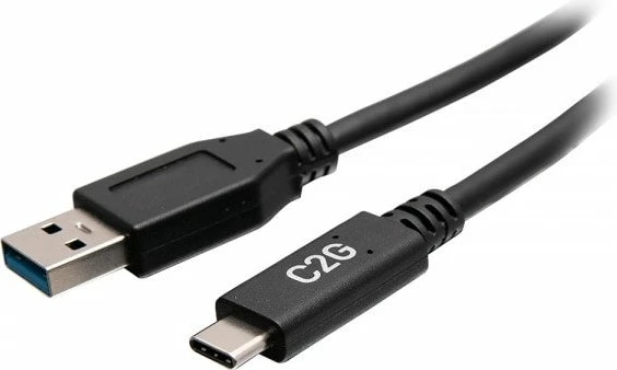 Kabllo USB-C në USB-A C2G C2G28874 15 cm USB 3.2 Gen 1 5 Gbps 3A e zezë