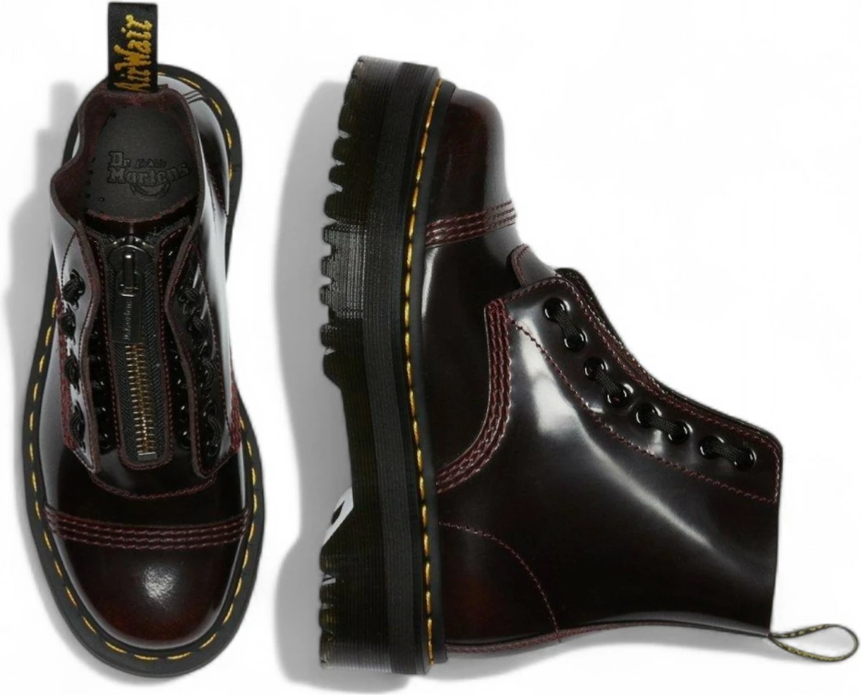 Çizme për femra Dr. Martens Sinclair Arcadia 25233600, bordo [Madhësia: 40]
