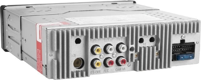 Radio për makinë Audiocore AC9100, e zezë / kuqe
