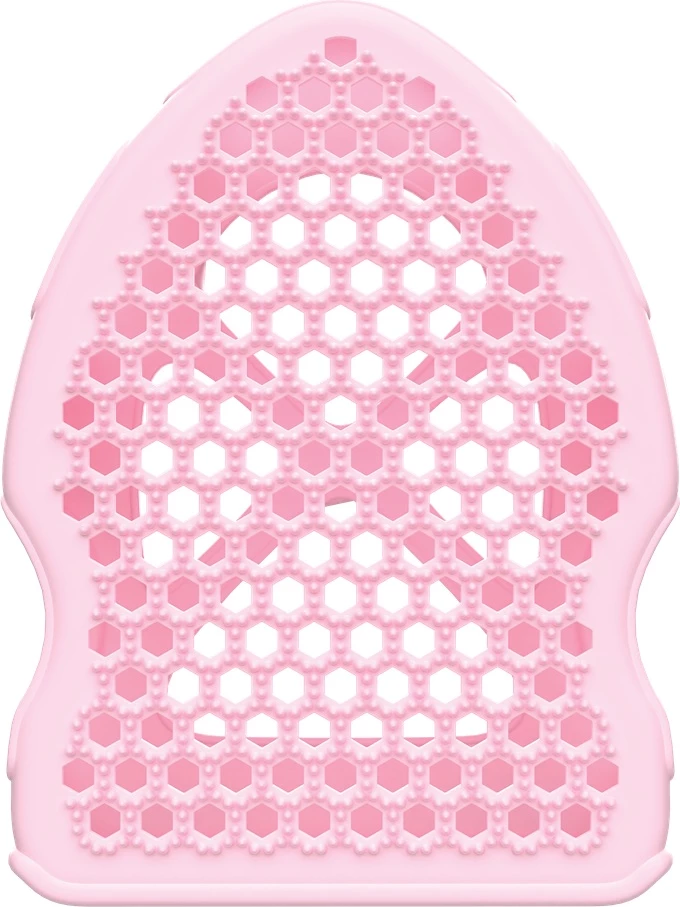Pad silikoni për dush dhe masazh për femra Glov Bubblemate rozë, 1 copë