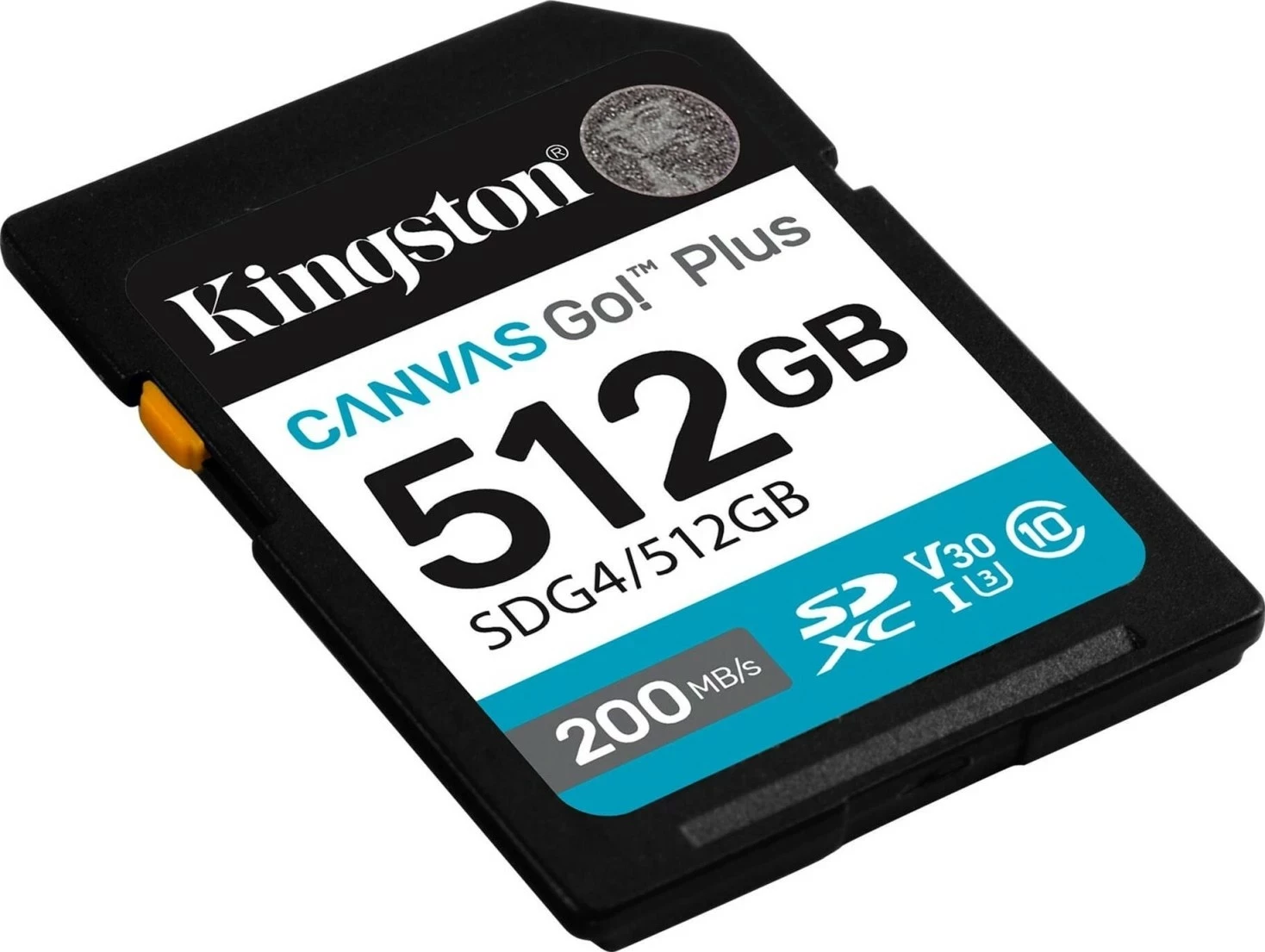 Kartelë memorie Kingston Canvas Go Plus Gen4 SDXC 512GB UHS-I U3 V30