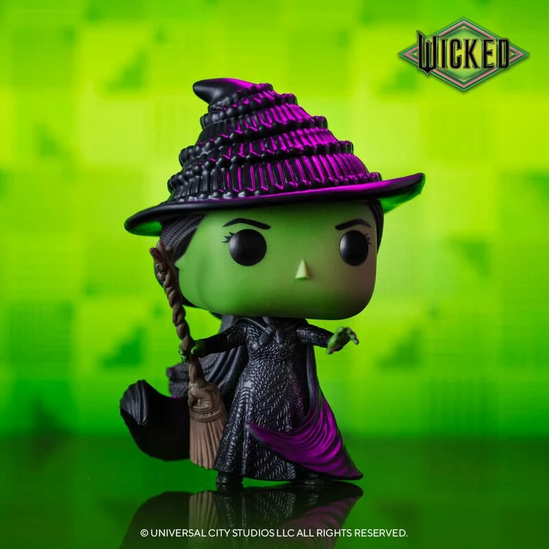 Figurinë koleksionuese Funko POP! Movies Wicked Elphaba, vinyl, e zezë/jeshile