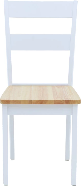 Karrige York, set prej 2 copë, ngjyrë e bardhë-natyrale, 39.5x47.5x89cm