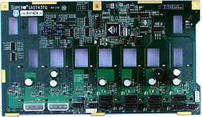 Backplane Supermicro CSE-SAS-743TQ, për kasë serveri, SAS/SATA hot-swap