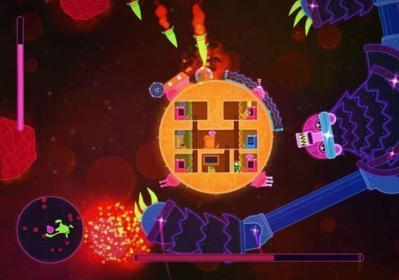 Lovers in a Dangerous Spacetime Global