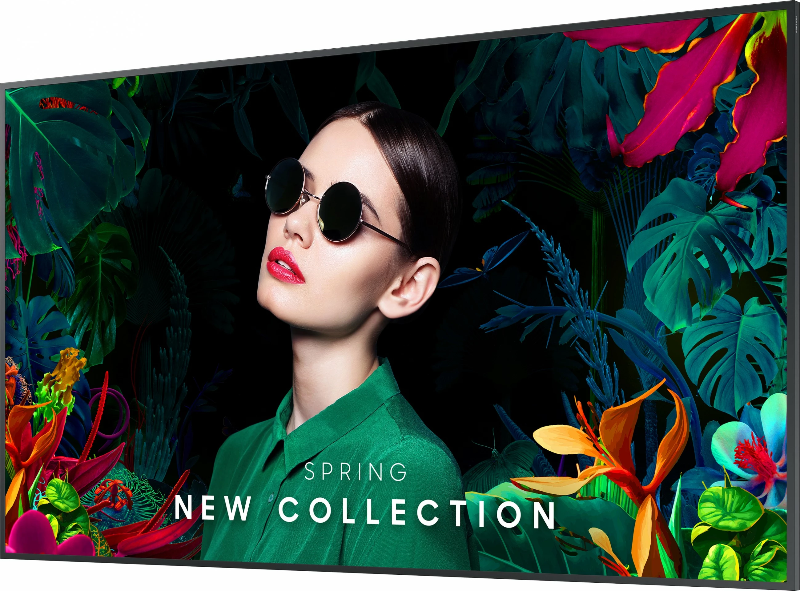 Monitor Samsung QM75C 75 inç 4K Ultra HD, Smart Signage, Charcoal Black