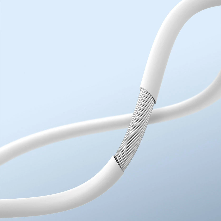Kufje Baseus Encok C17 me mikrofon, USB-C, të bardha