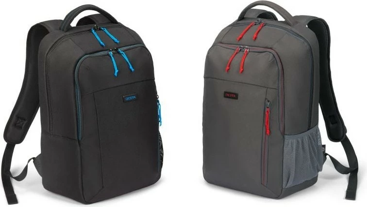 Çantë shpine DICOTA SPIN II, City, Unisex, 16", Gri