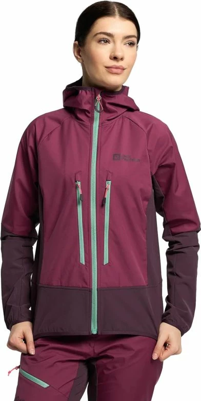 Jakne Jack Wolfskin për femra, vjollcë [Madhësia: S]
