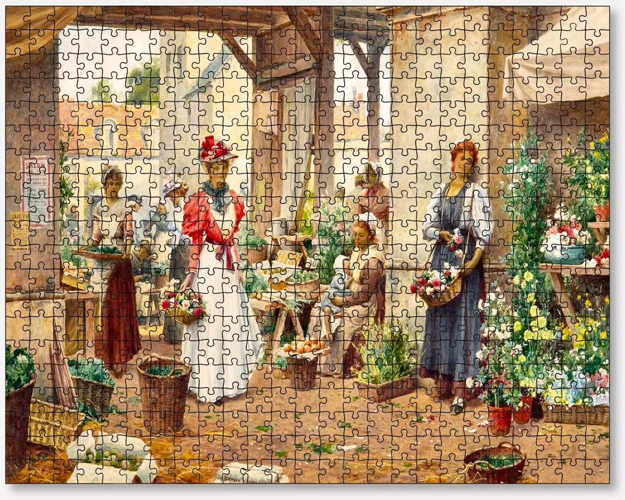 Puzzle 500 copë, Evila Originals, shumëngjyrësh, PZL_08_500