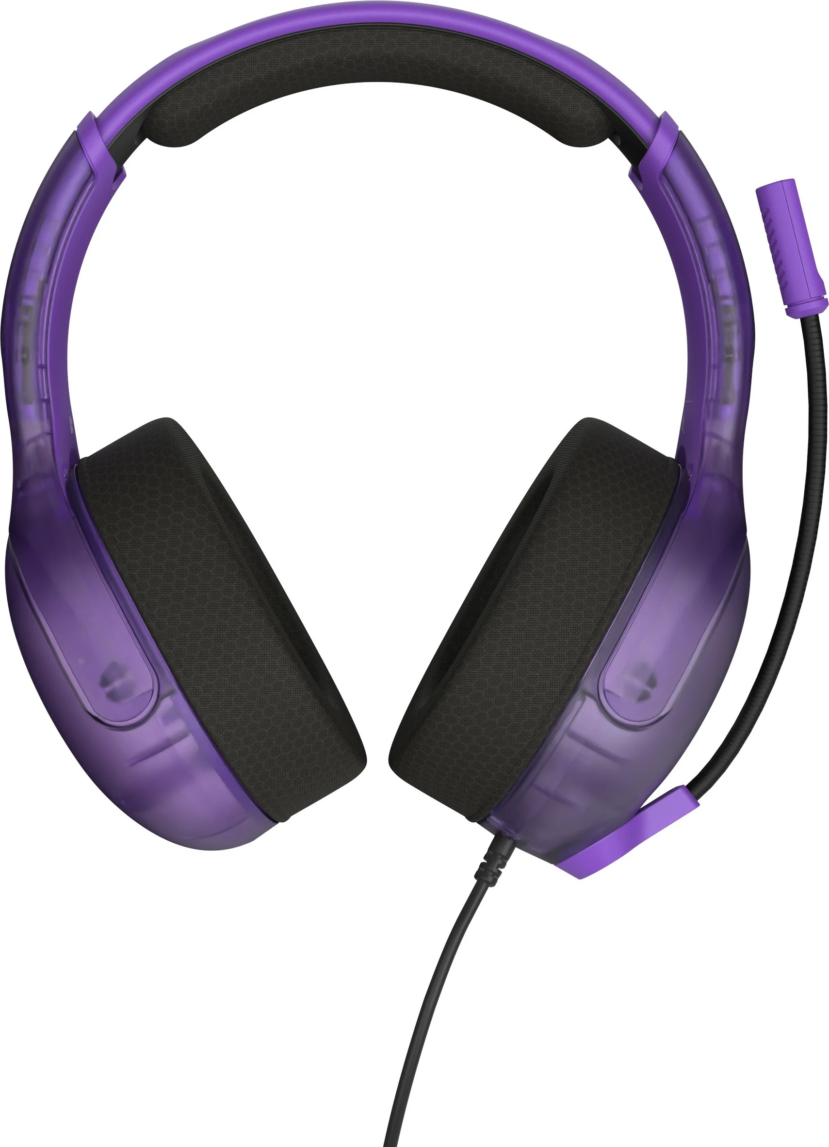 Kufje Turtle Beach Airlite Fit NS Ghost Lila, me mikrofon, për gaming, 3.5mm, e zezë/vjollcë