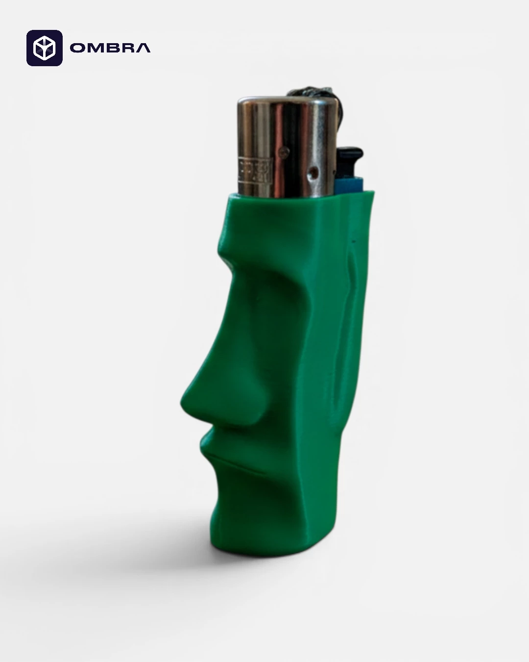 Moai Statue Clipper Case - e gjelbert