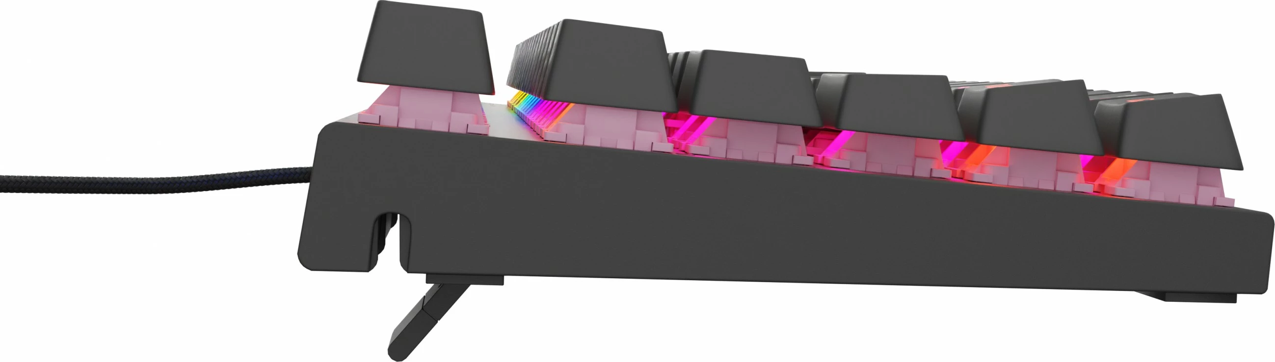 Tastierë gaming Genesis THOR 303 TKL, mekanike, RGB, QWERTZ, e zezë