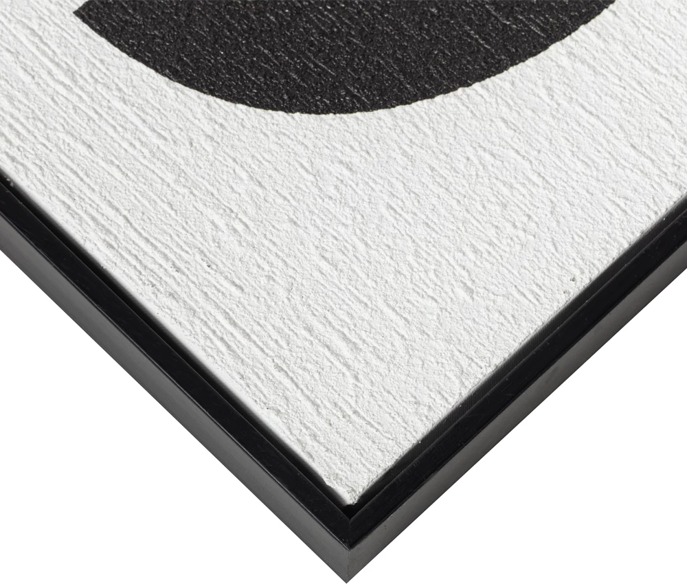 Pikturë dekorative PRISMA, shumëngjyrëshe, MDF i zi, 60x80x3.2cm