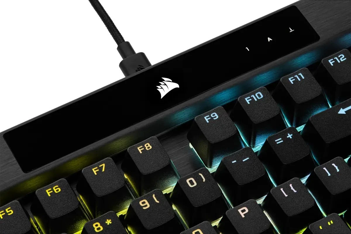 Tastierë Corsair K70 Pro Blk-Opx Silver RGB, me ndriçim RGB, e zezë