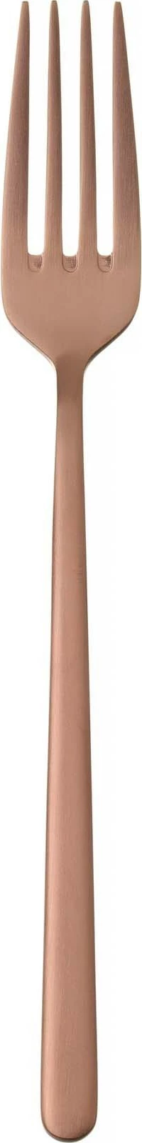 Pirun ëmbëlsire OVE Amarone 184 mm, 4 mm, çelik inox 18/10, set 12 copë, ngjyrë bakri