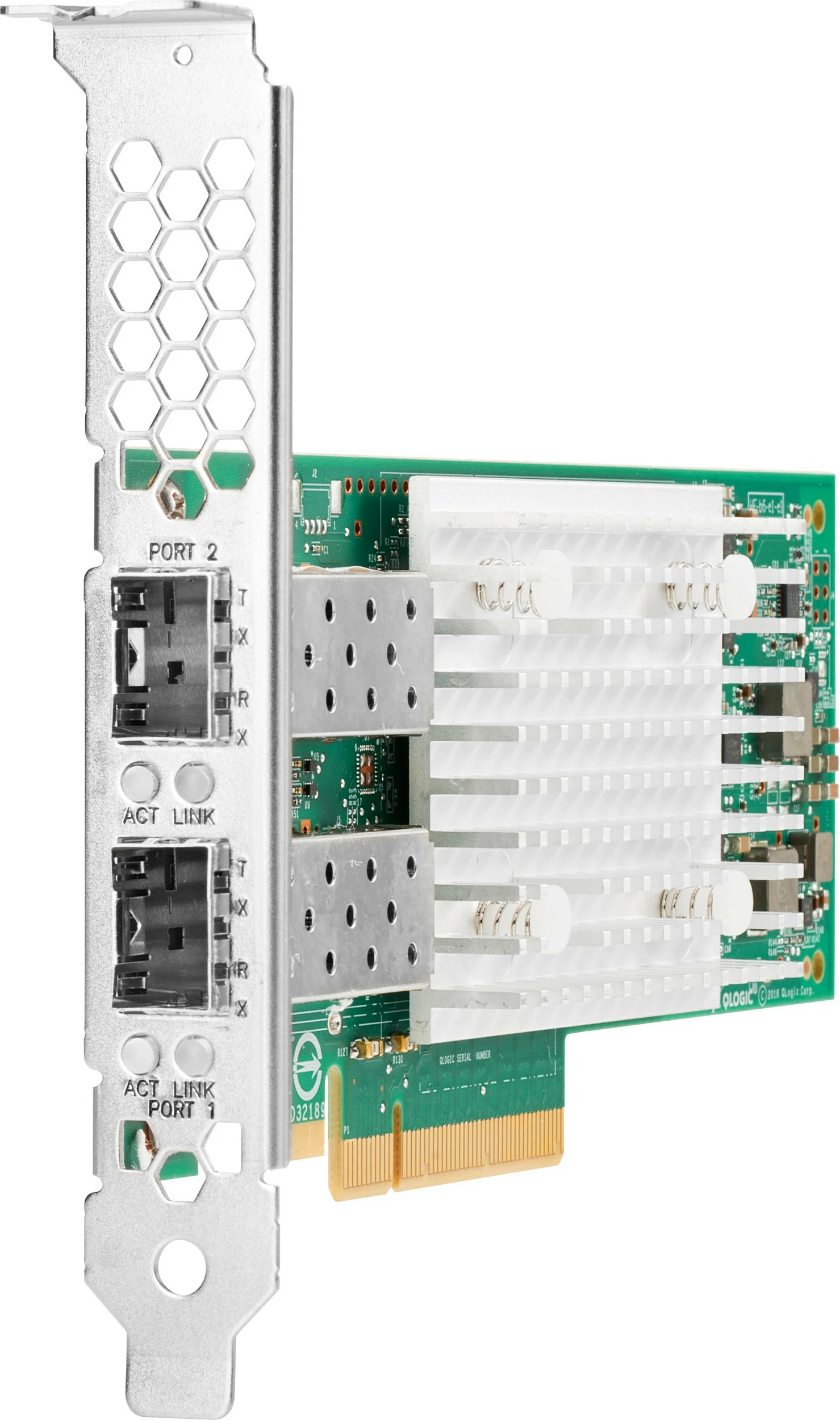Kartë rrjeti HPE Broadcom BCM57412, PCIe, 2x SFP+ 10GbE