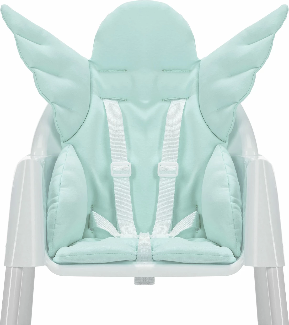 Jastëk për fëmijë me krahë engjëlli, ngjyrë mente, Evila Originals