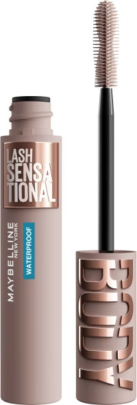Mascara Maybelline Lash Sensational Waterproof për femra, black, 9.75ml