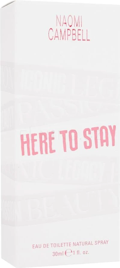 Eau de Toilette Naomi Campbell Here To Stay, 30 ml