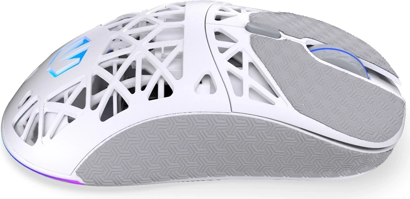 Maus gaming ENDORFY LIV Wireless Onyx White EY6A019, 12000 DPI, ARGB, i bardhë