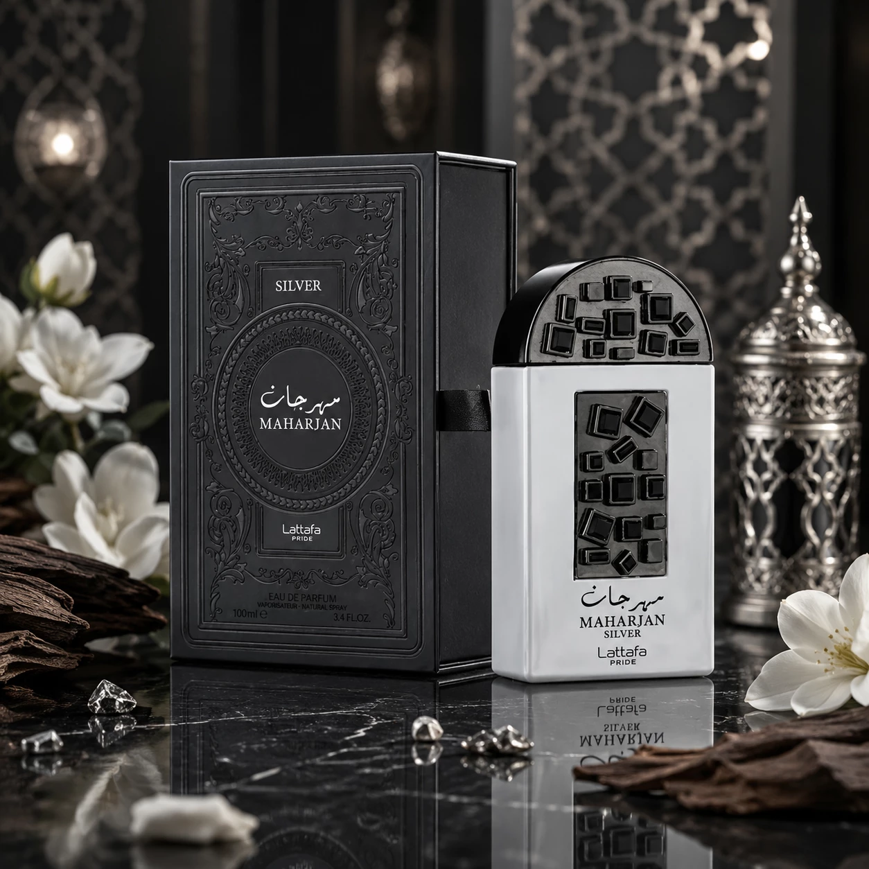 Lattafa Pride Maharjan Silver – Eau de Parfum 100ml