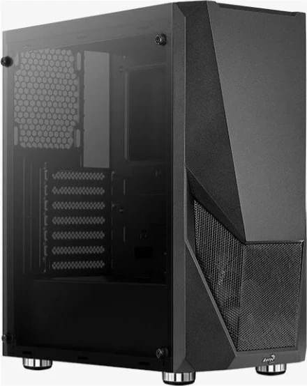 Kasë Aerocool PGS Zauron FRGB-G-BK-V1, e zezë