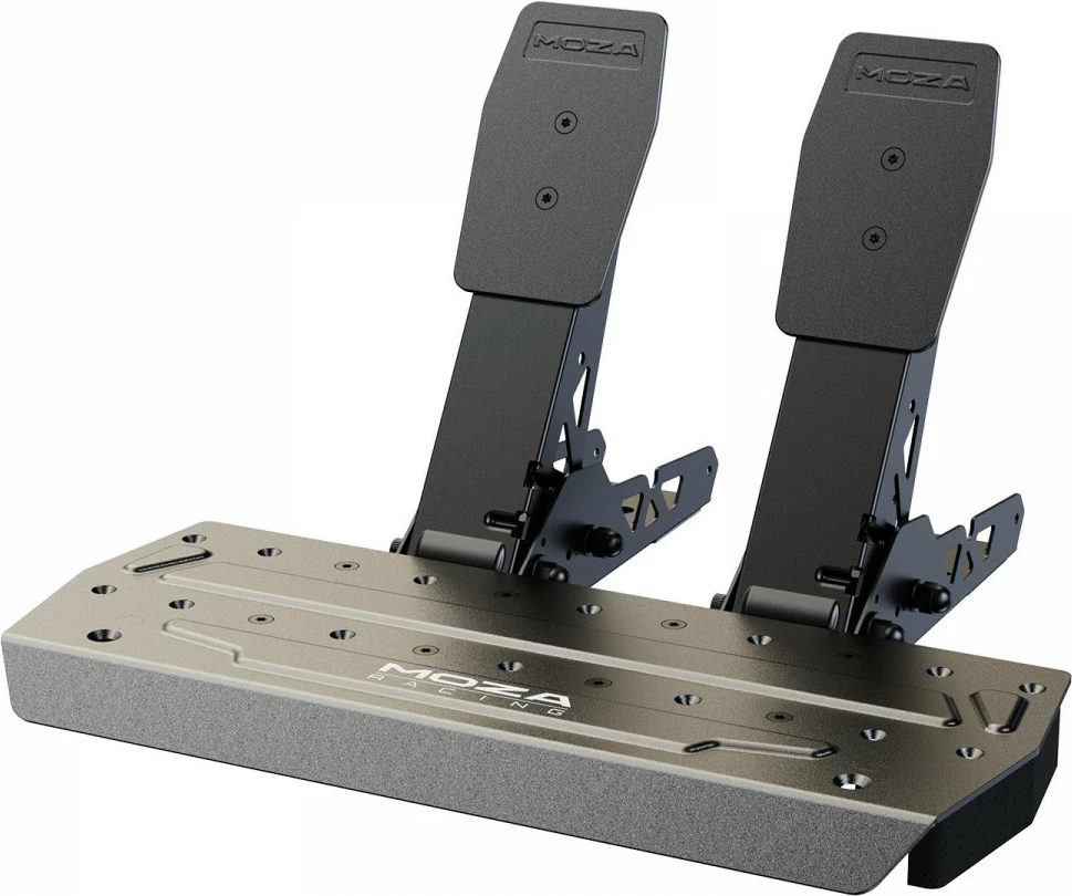 Set simulator garash Moza R5 RS20 Direct Drive 5.5Nm për PC, timon ES 280mm, pedale SR-P Lite 2, e zezë, bundle